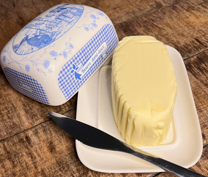 Beurrier breton en porcelaine Demi-Doux – Take a Breizh
