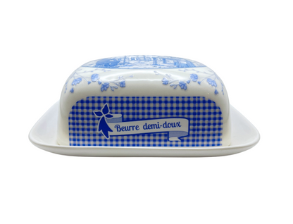 Beurrier breton en porcelaine Demi-Doux – Take a Breizh