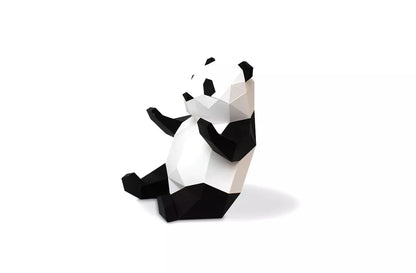 Kit origami panda