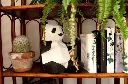 Kit origami panda