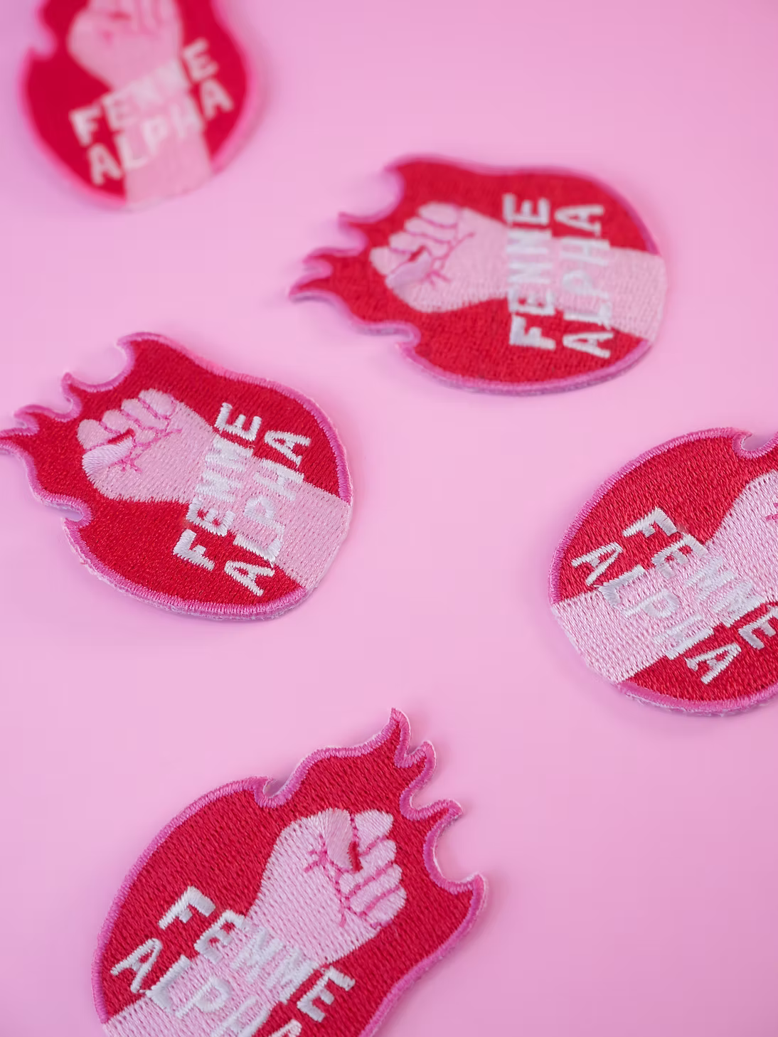 Patch thermocollant "Femme alpha"