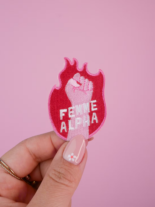 Patch thermocollant "Femme alpha"