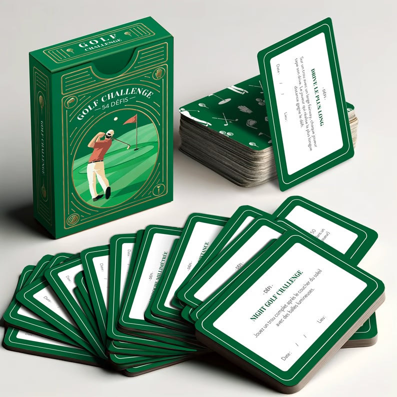 Jeux de cartes golf challenge