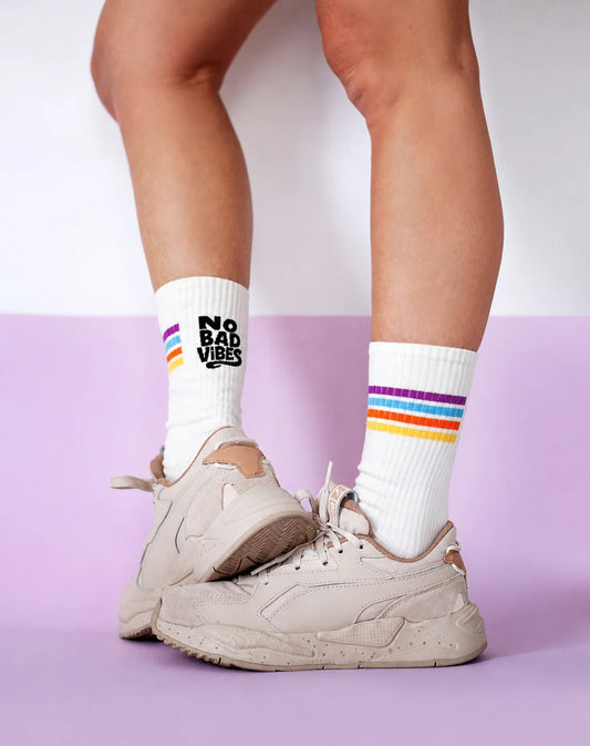Chaussettes Pegada " No bad vibes "