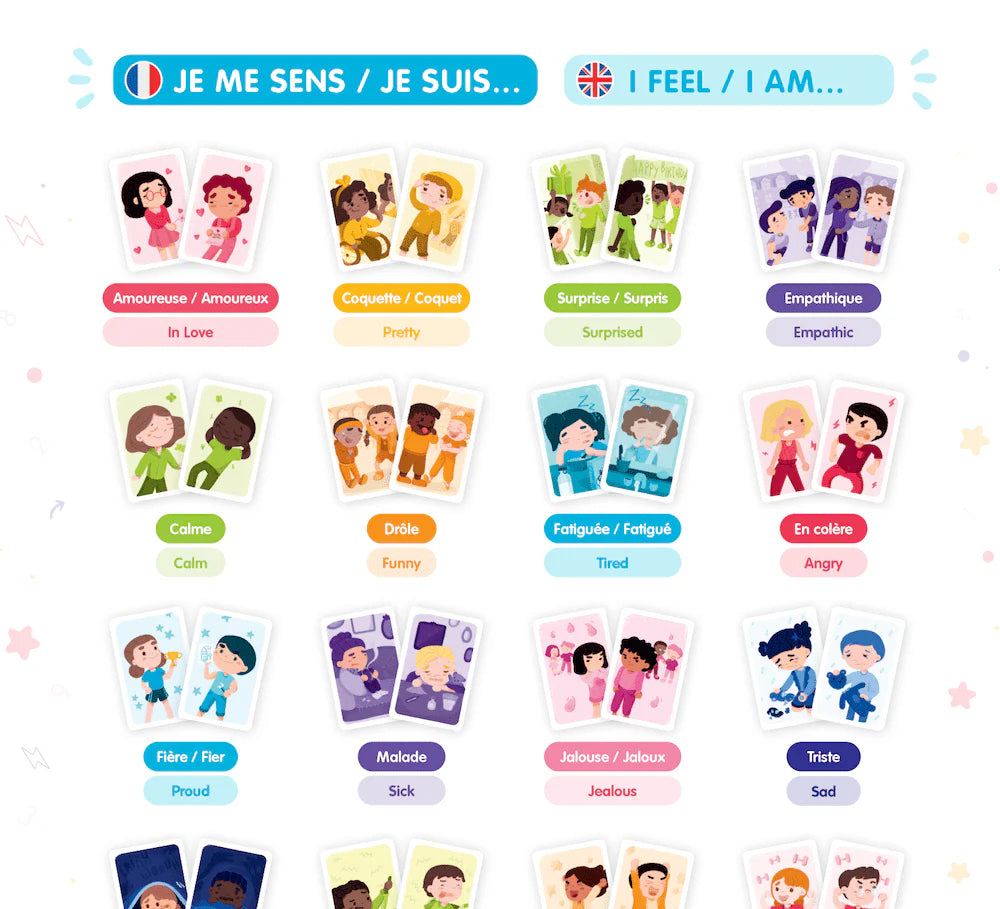 Jeux mémory de l'égalité