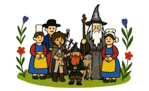 Vide-poche breton en porcelaine Guest in Breizh – Take a Breizh